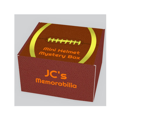 Mystery Autographed Mini Helmet